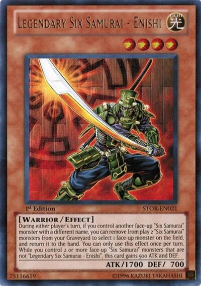 Legendary Six Samurai - Enishi (STOR-EN021) [Storm of Ragnarok]