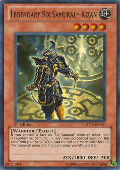 Legendary Six Samurai - Kizan (STOR-EN020) [Storm of Ragnarok]