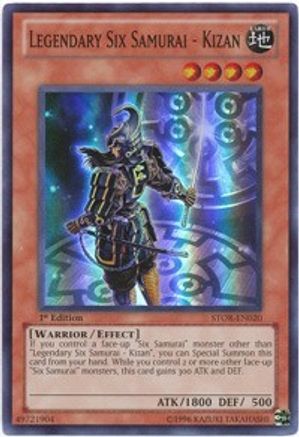 Legendary Six Samurai - Kizan (STOR-EN020) - Storm of Ragnarok Unlimited