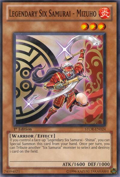 Legendary Six Samurai - Mizuho (STOR-EN024) [Storm of Ragnarok]