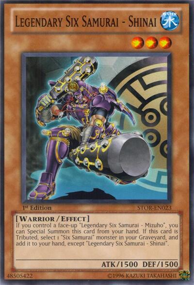 Legendary Six Samurai - Shinai (STOR-EN023) [Storm of Ragnarok]