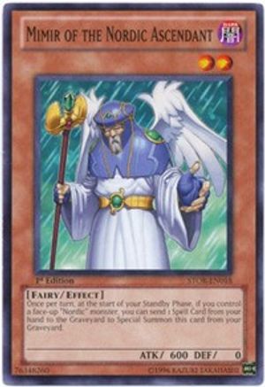 Mimir of the Nordic Ascendant (STOR-EN018) - Storm of Ragnarok 1st Edition