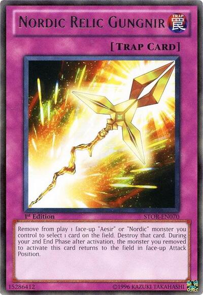 Nordic Relic Gungnir (STOR-EN070) [Storm of Ragnarok]