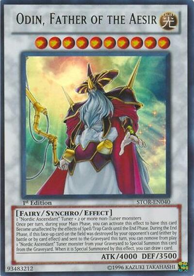 Odin, Father of the Aesir (STOR-EN040) [Storm of Ragnarok]