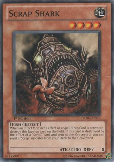 Scrap Shark (STOR-EN030) [Storm of Ragnarok]