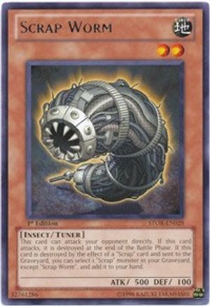 Scrap Worm (STOR-EN029) - Storm of Ragnarok 1st Edition