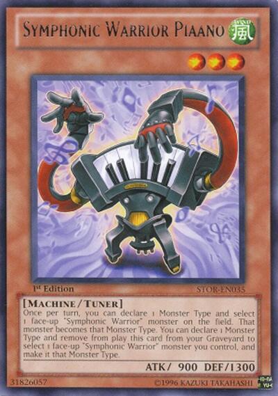 Symphonic Warrior Piaano (STOR-EN035) [Storm of Ragnarok]