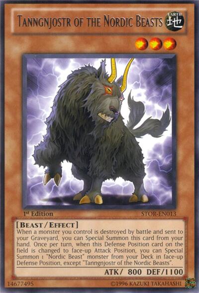 Tanngnjostr of the Nordic Beasts (STOR-EN013) [Storm of Ragnarok]