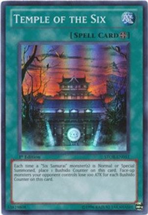 Temple of the Six (STOR-EN051) - Storm of Ragnarok 1st Edition