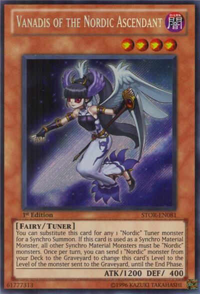 Vanadis of the Nordic Ascendant (STOR-EN081) [Storm of Ragnarok]