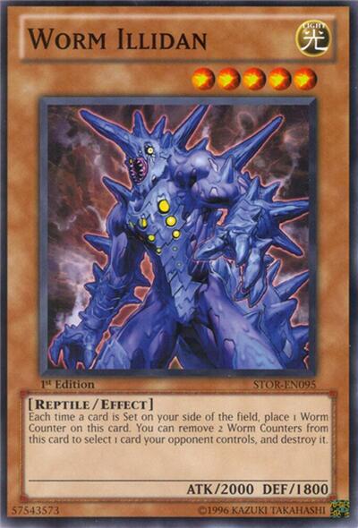 Worm Illidan (STOR-EN095) [Storm of Ragnarok]