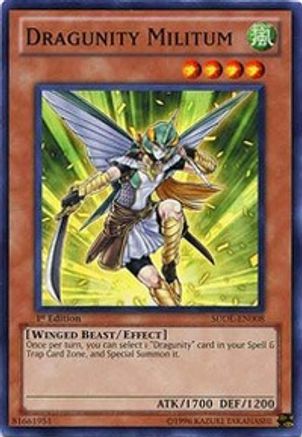 Dragunity Militum (SDDL-EN008) - Structure Deck: Dragunity Legion Unlimited