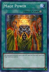 Mage Power (SDDL-EN024) [Structure Deck: Dragunity Legion]