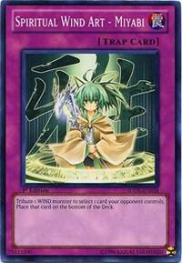 Spiritual Wind Art - Miyabi (SDDL-EN038) [Structure Deck: Dragunity Legion]
