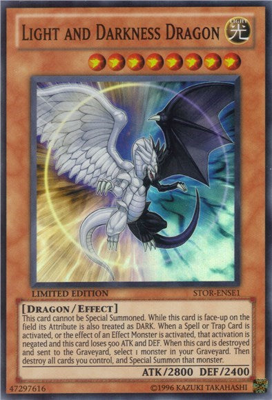 Light and Darkness Dragon (STOR-ENSE1) [Storm of Ragnarok]