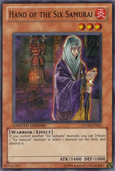 Hand of the Six Samurai (STOR-ENSE2) [Storm of Ragnarok]