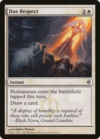 Due Respect (8) [New Phyrexia]