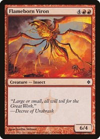 Flameborn Viron (83) [New Phyrexia]