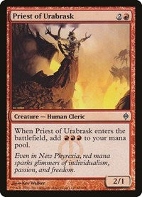 Priest of Urabrask (90) [New Phyrexia]