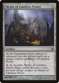 Shrine of Limitless Power (154) [New Phyrexia]