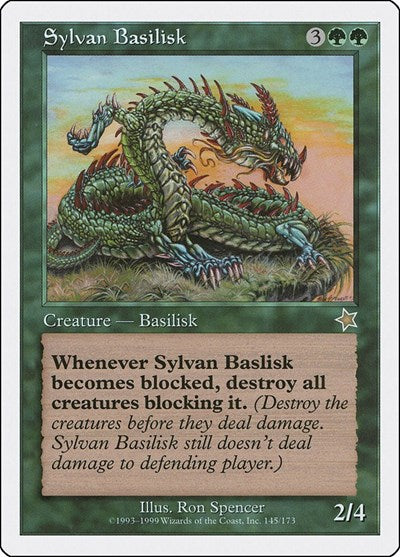 Sylvan Basilisk (145) [Starter 1999]