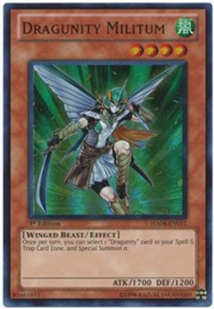 Dragunity Militum (HA04-EN011) - Hidden Arsenal 4 1st Edition