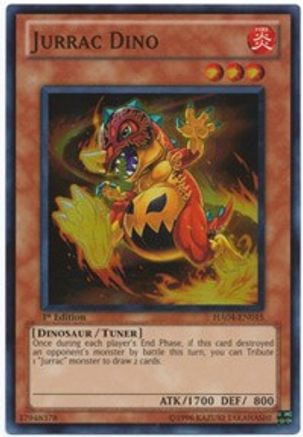 Jurrac Dino (HA04-EN015) - Hidden Arsenal 4 1st Edition