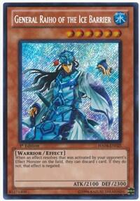 General Raiho of the Ice Barrier (HA04-EN025) [Hidden Arsenal 4]