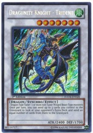 Dragunity Knight - Trident (HA04-EN028) - Hidden Arsenal 4 1st Edition