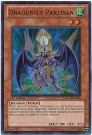 Dragunity Partisan (HA04-EN045) - Hidden Arsenal 4 1st Edition