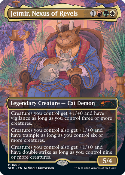 Jetmir, Nexus of Revels (SLD-1509) - Secret Lair Drop (Borderless) Foil