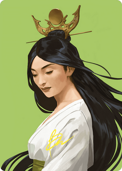 Azusa, Lost but Seeking // Azusa, Lost but Seeking (ACMM-056) - Commander Masters Art Series (Borderless) Foil