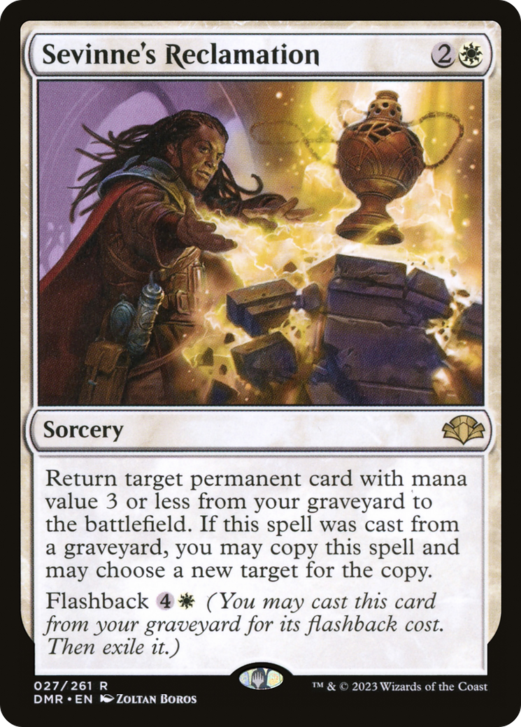 Sevinne's Reclamation (DMR-027) - Dominaria Remastered