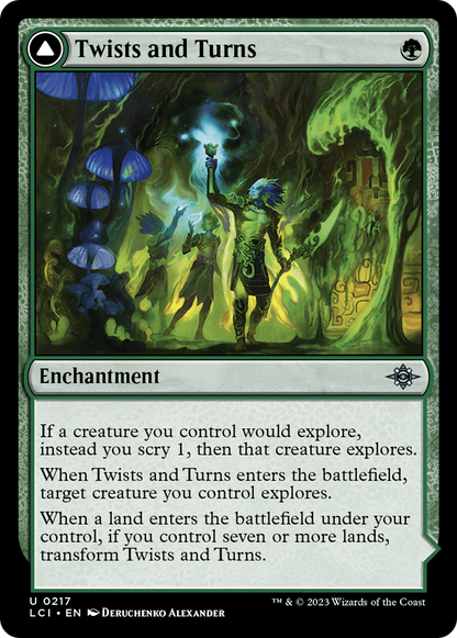 Twists and Turns (LCI-217) - The Lost Caverns of Ixalan Foil