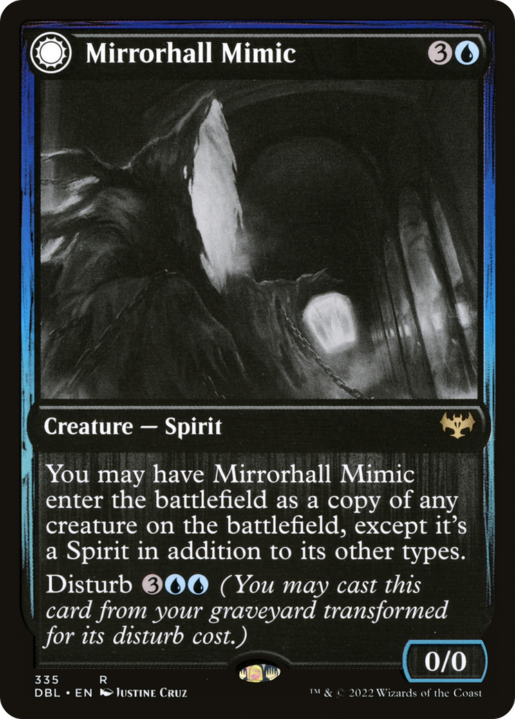 Mirrorhall Mimic (DBL-335) - Innistrad: Double Feature: (Double Faced Transform)