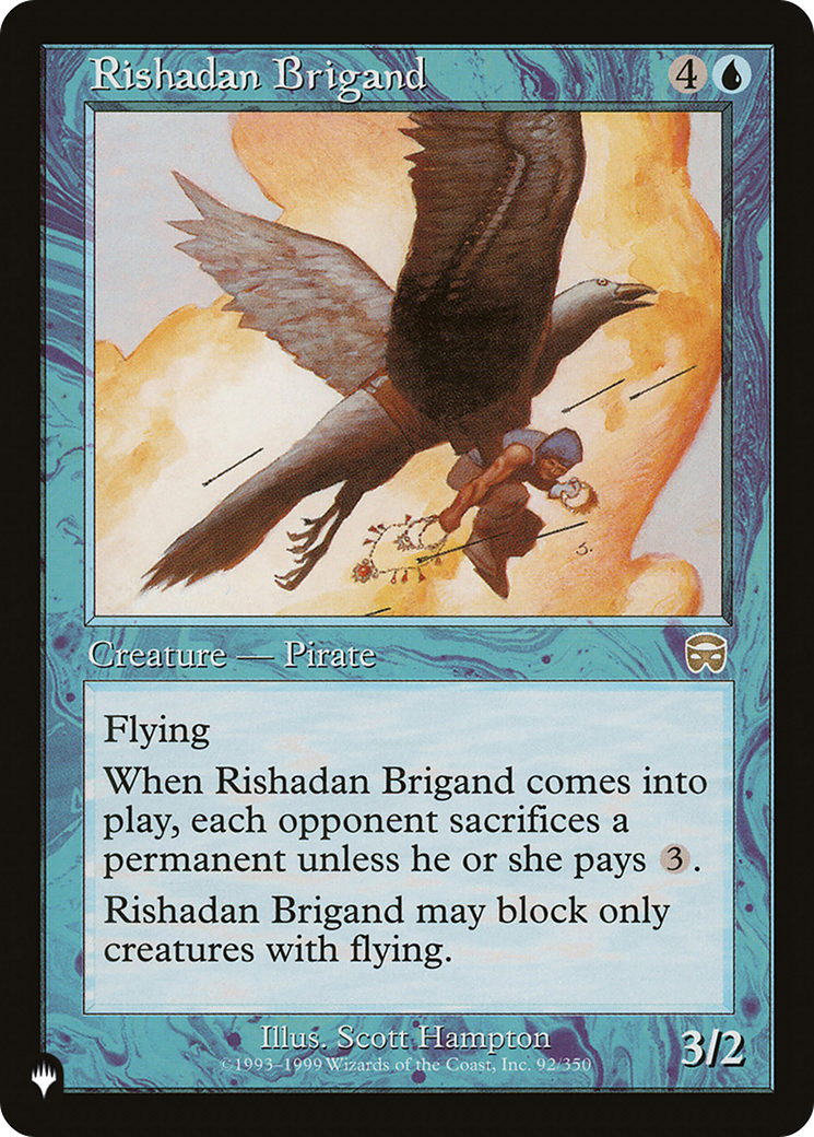 Rishadan Brigand (LIST-92/350) - The List
