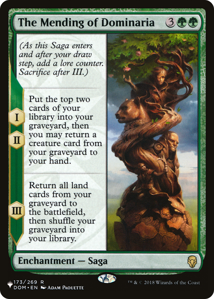 The Mending of Dominaria (LIST-DOM-173) - The List