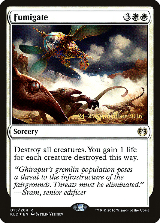Fumigate (PRE-015) - Kaladesh Promos Foil