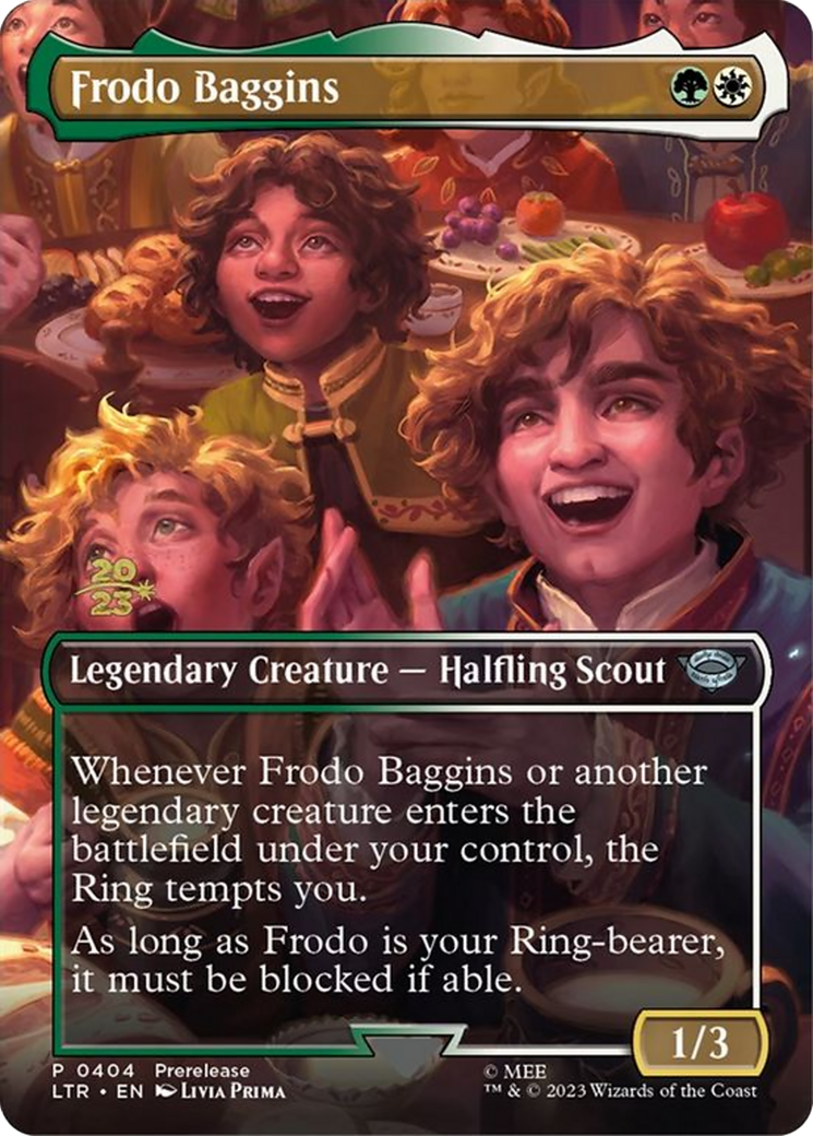 Frodo Baggins (PRE-404S) - Tales of Middle-earth Promos (Borderless) Foil