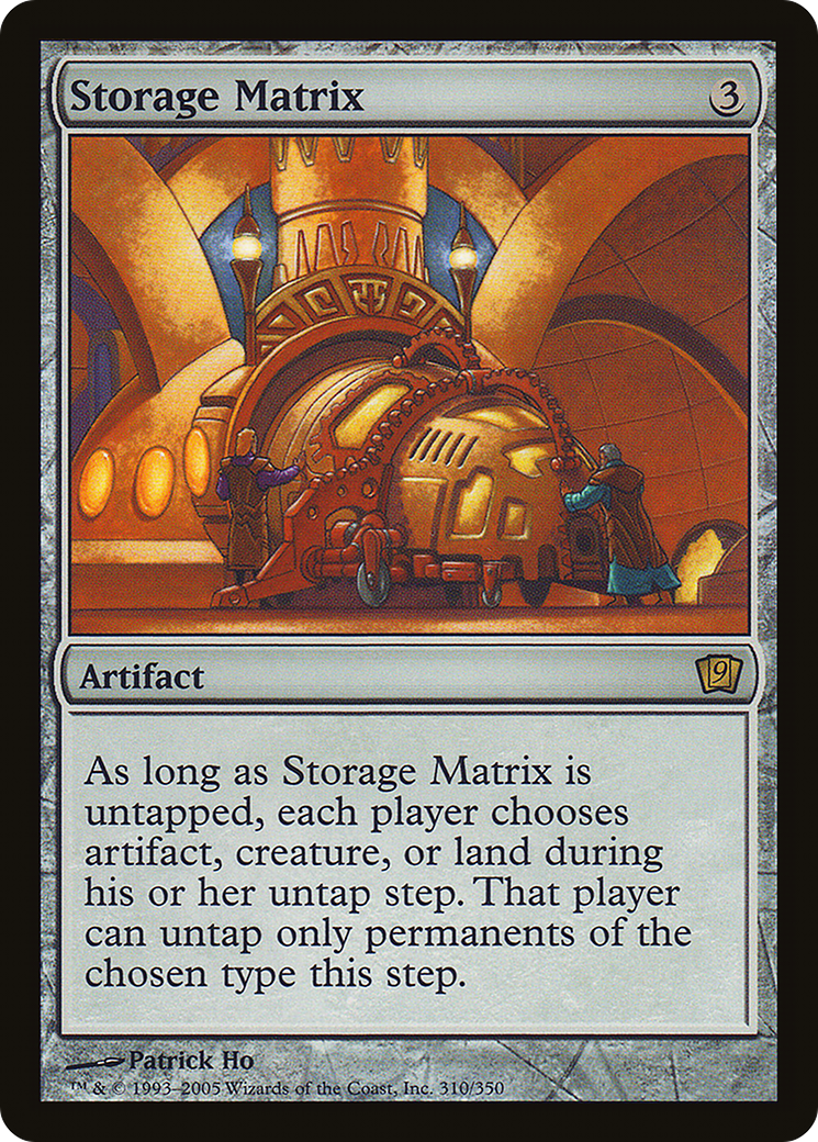 Storage Matrix (9ED-310★) - 9th Edition