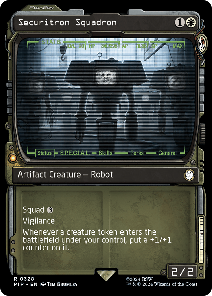 Securitron Squadron (Showcase) (PIP-328) - Fallout: (Showcase)