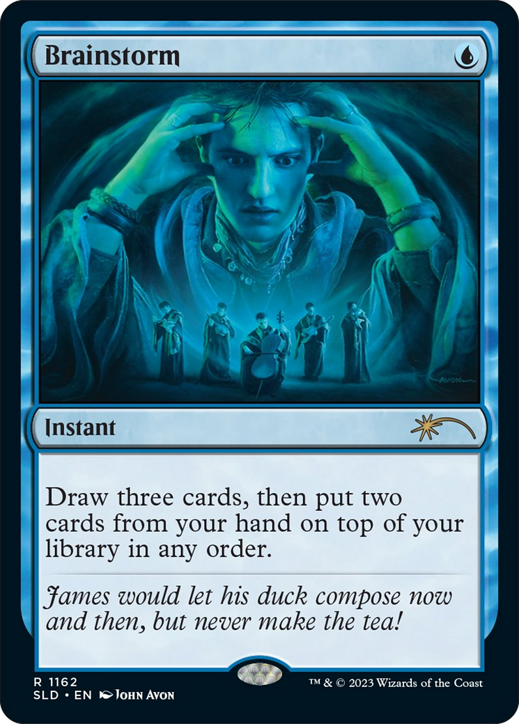 Brainstorm (1162) (SLD-1162) - Secret Lair Drop Foil