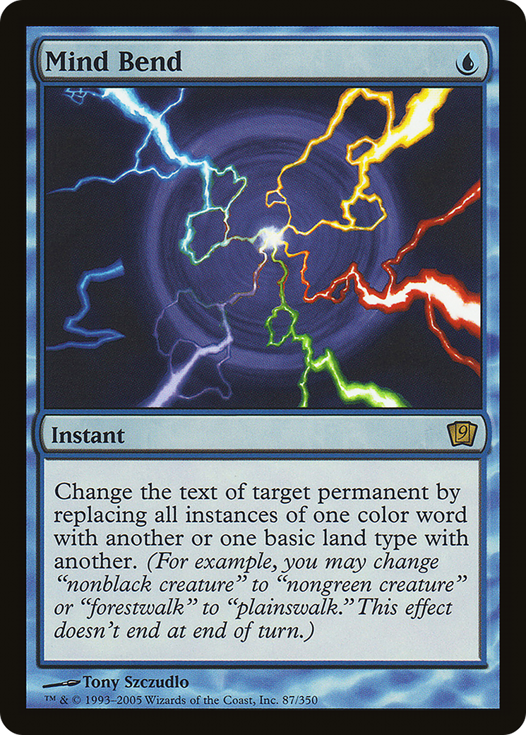 Mind Bend (9ED-87★) - 9th Edition Foil