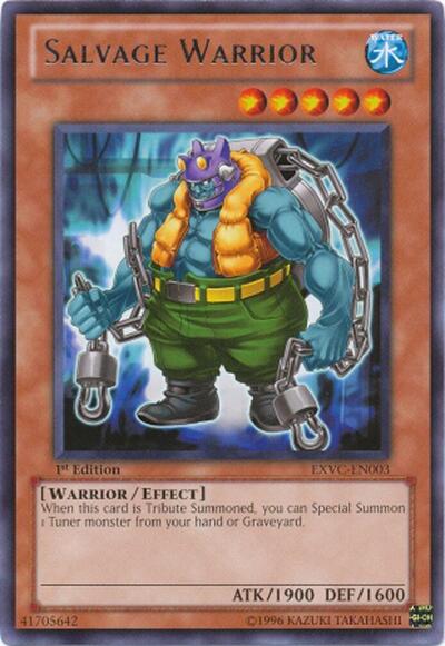 Salvage Warrior (EXVC-EN003) [Extreme Victory]