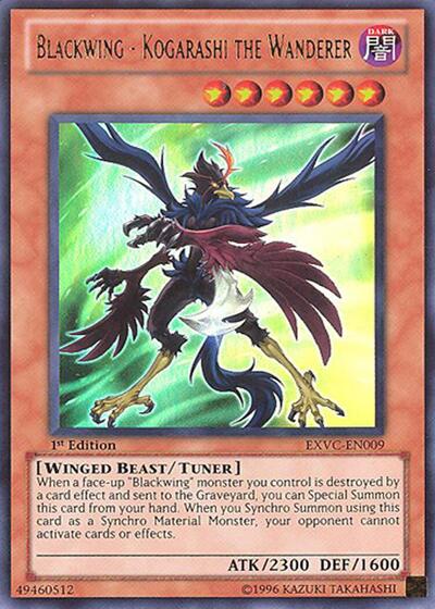 Blackwing - Kogarashi the Wanderer (EXVC-EN009) [Extreme Victory]