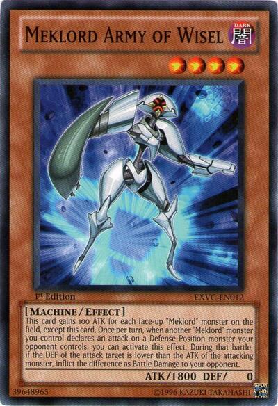 Meklord Army of Wisel (EXVC-EN012) [Extreme Victory]