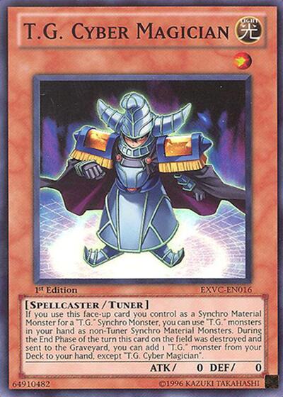 T.G. Cyber Magician (EXVC-EN016) [Extreme Victory]