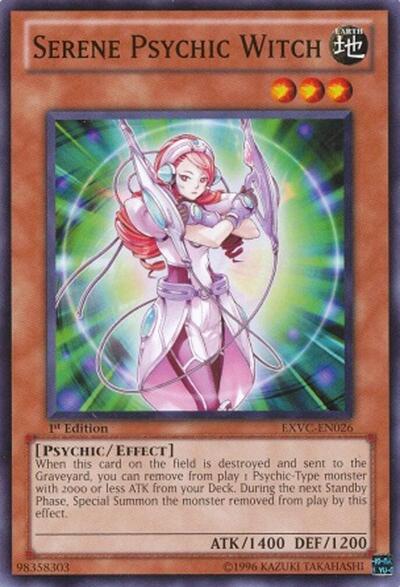 Serene Psychic Witch (EXVC-EN026) [Extreme Victory]