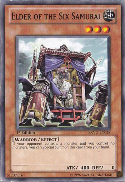 Elder of the Six Samurai (EXVC-EN028) [Extreme Victory]