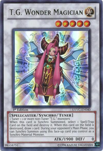 T.G. Wonder Magician (EXVC-EN040) [Extreme Victory]